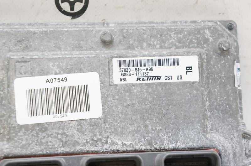 2016 Acura MDX Engine Computer Control Module ECU ECM 37820-5J6-A96 OEM - Alshned Auto Parts
