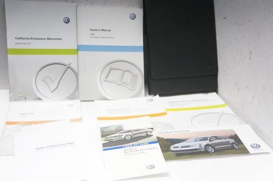 2015 Volkswagen Jetta Owner's Manual Guide Book Set with Case - Alshned Auto Parts