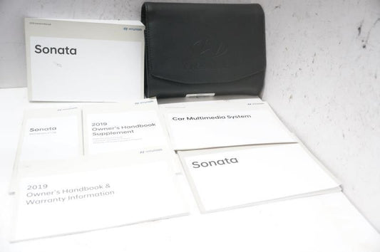 2019 Hyundai Sonata Owner's Manual Book Set with Case - Alshned Auto Parts