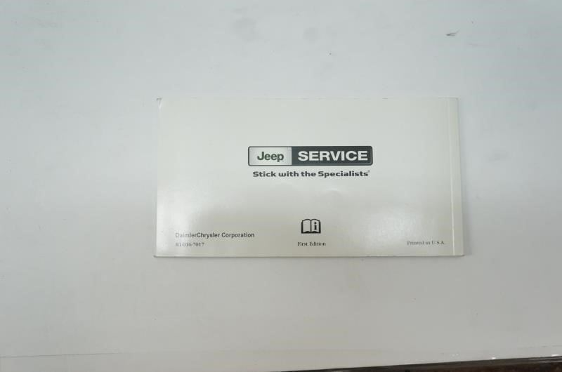 2007 JEEP COMPASS Owner's Manual Book Case 81-016-7017 OEM - Alshned Auto Parts