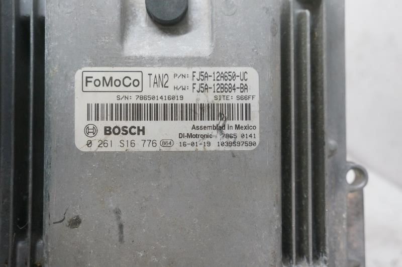 15-16 Ford Escape 1.6L Engine Computer Control Module ECU ECM FJ5A-12A650-UC OEM - Alshned Auto Parts