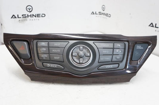 2014 Nissan Pathfinder Dash Navigation Control Panel 3KA6A210252 OEM - Alshned Auto Parts
