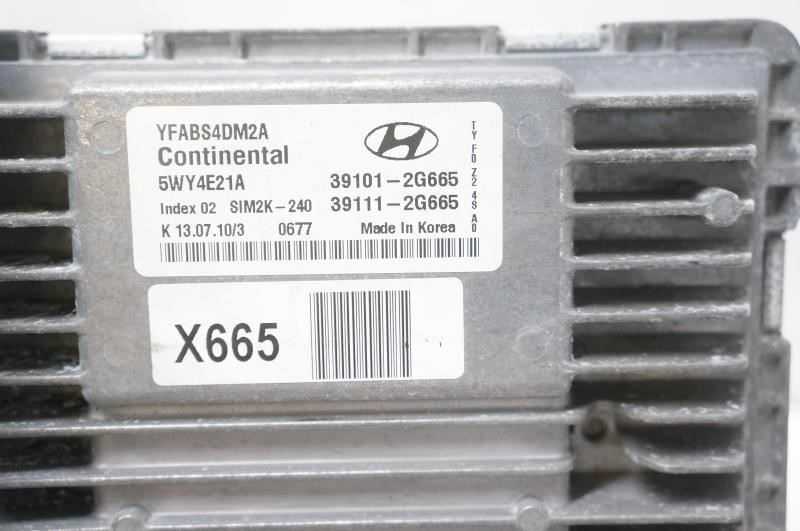 2011 Hyundai Sonata 2.4L Engine Computer Control Module ECU ECM 39101-2G665 OEM - Alshned Auto Parts