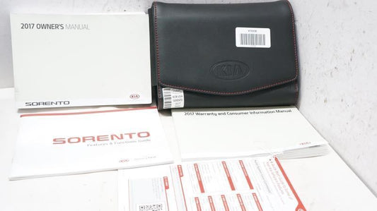 2017 Kia Sorento Owner's Manual Book Set with Case - Alshned Auto Parts