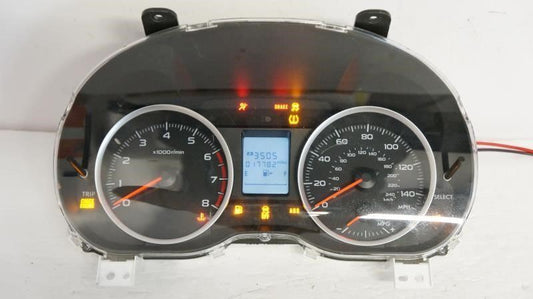 14 Subaru Forester Speedometer Cluster Mileage 17,782 OEM 85002SG420 - Alshned Auto Parts