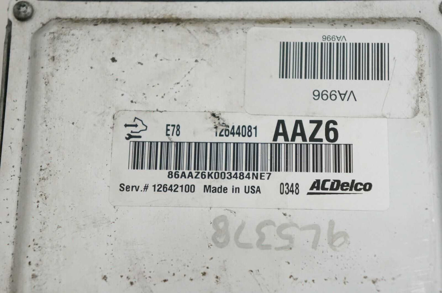 2011 Chevrolet Cruze Engine Computer Module ECM ECU 12644081 OEM - Alshned Auto Parts