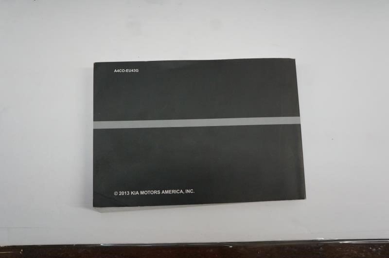2014 KIA OPTIMA Owner's Manual Book Case Warranty and consumer A4CO-EU43G OEM - Alshned Auto Parts
