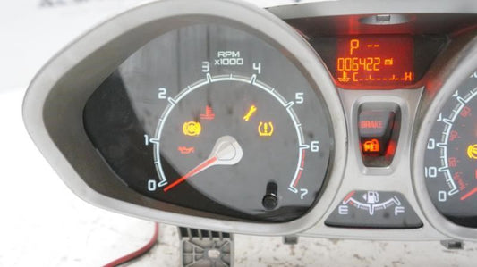 2012-2013 Ford Fiesta Speedometer Gauge Instrument Cluster 6k DE8T-10849-CB OEM - Alshned Auto Parts