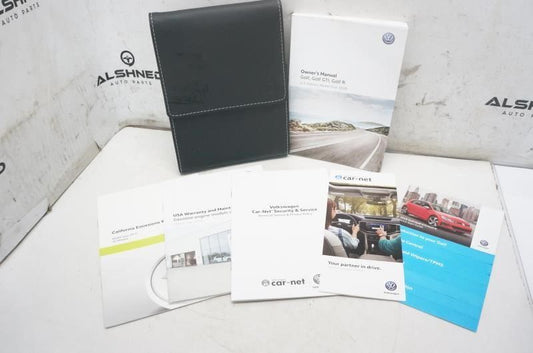 2018 Volkswagen Golf Owner's Manual Book Case 5GM012723AN OEM - Alshned Auto Parts