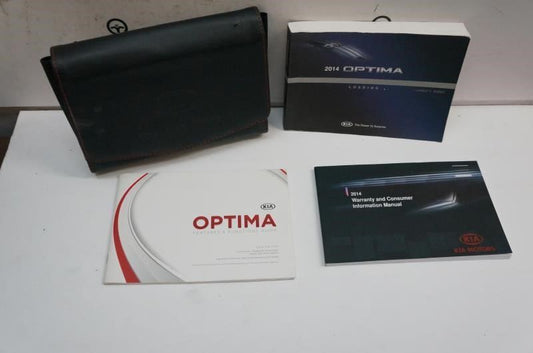 2014 KIA OPTIMA Owner's Manual Book Case Warranty and consumer A4CO-EU43G OEM - Alshned Auto Parts