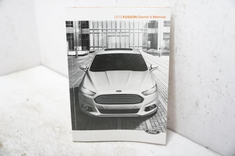 2013 Ford Fusion Owner's Manual - Alshned Auto Parts