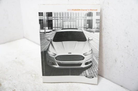 2013 Ford Fusion Owner's Manual - Alshned Auto Parts