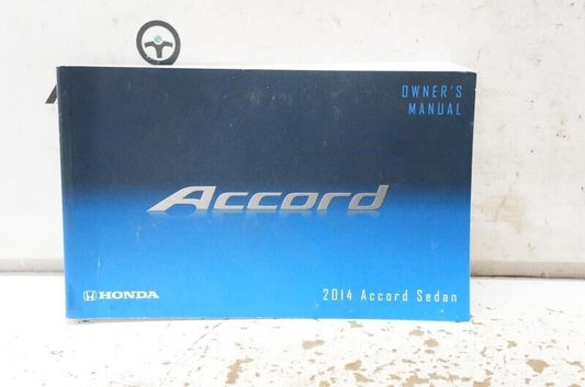 2014 Honda Accord Sedan Owner's Manual Book Case 00X31-T2A-6100 OEM - Alshned Auto Parts