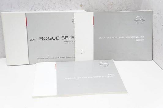 2014 Nissan Rogue Select Owner's Manual Book Set - Alshned Auto Parts