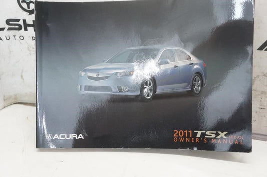 2011 Acura TSX Sedan Owner's Manual Book Case 00X31-TL1-M201 OEM - Alshned Auto Parts