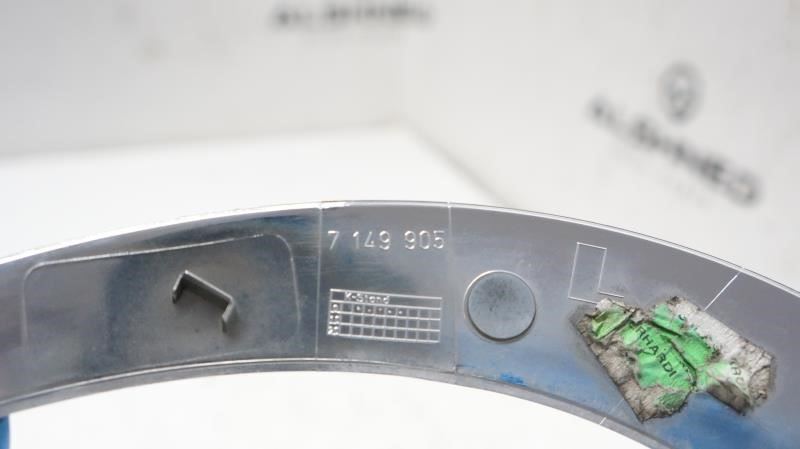 2009 Mini Cooper Left Front Head Light Surround Trim Cover Chrome 7149905 OEM - Alshned Auto Parts