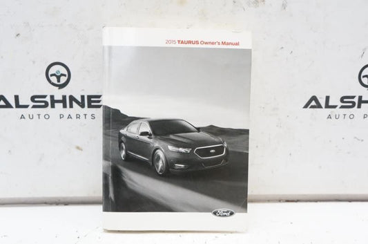 2015 Ford Taurus Owner's Manual Book Warranty Guide Case FG1J19A321AA OEM - Alshned Auto Parts