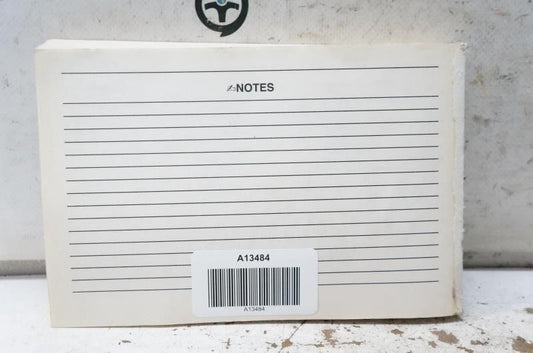 *READ* 2011 Chevrolet Malibu Owner's Manual Book A13484 - Alshned Auto Parts