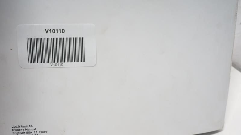2010 Audi A4 Owner's Manual - Alshned Auto Parts