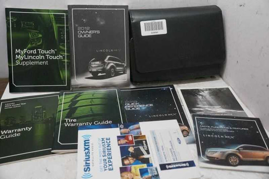 2012 Lincoln MKX Owner's Guide Book Set with Case - Alshned Auto Parts