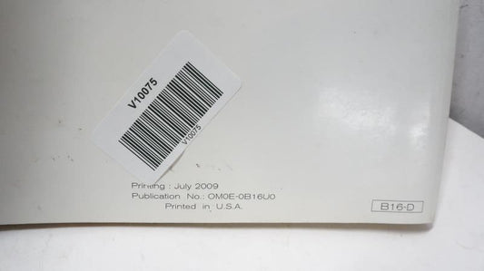 2010 Nissan Sentra Owner's Manual - Alshned Auto Parts