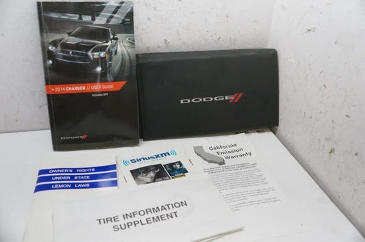2014 Dodge Charger User's Guide Book with Case - Alshned Auto Parts