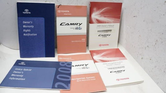 2008 Toyota Camry Hybrid Owner's Manual Book Set - Alshned Auto Parts