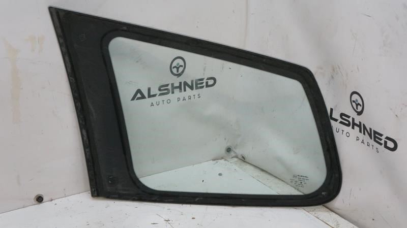 09-13 Subaru Forester Passenger Right Rear Quarter Glass Green 65209SC002 OEM - Alshned Auto Parts