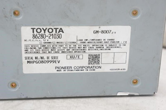 2011-2016 Scion TC Radio Audio Amplifier Amp 86280-21030 OEM - Alshned Auto Parts