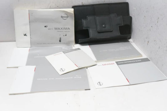 2011 Nissan Maxima Owner's Manual Book Set with Case - Alshned Auto Parts