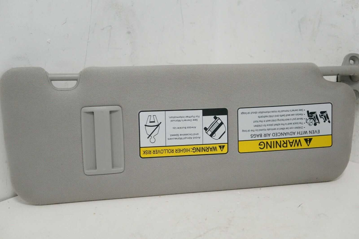 *READ* 2016-2018 Kia Sorento Driver Left Sun Visor Beige 85210-C6710WK OEM - Alshned Auto Parts