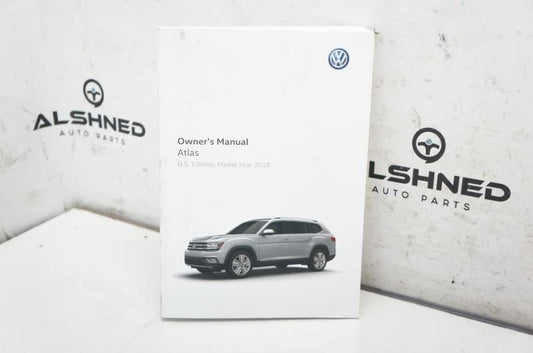 2018 Volkswagen Atlas Owner's Guide Book Case 3CN012723BC - Alshned Auto Parts