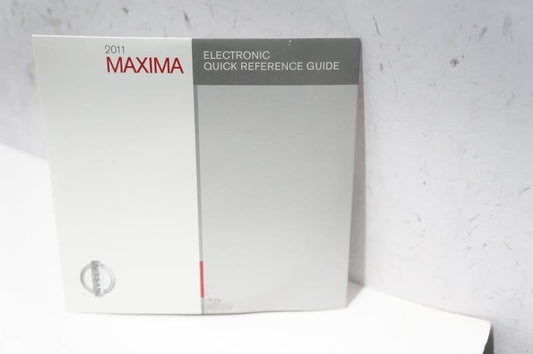 2011 Nissan Maxima Owner's Manual Book Set with Case - Alshned Auto Parts