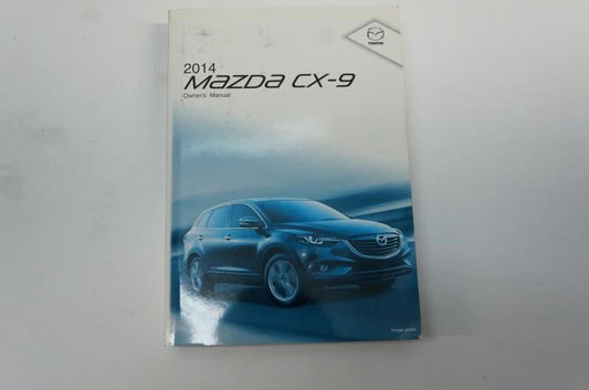 2014 MAZDA CX-9 Owner's Manual Book Case WARRANTY INFORMATION - Alshned Auto Parts