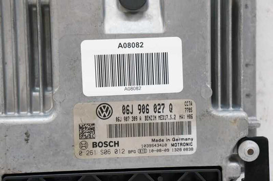 2011 Volkswagen Tiguan Engine Computer Control Module ECU ECM 06J 906 027 Q OEM - Alshned Auto Parts