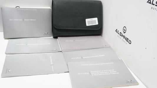 2015 Infiniti Q40 Owner's Manual Book Set with Case - Alshned Auto Parts