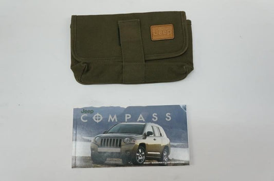 2007 JEEP COMPASS Owner's Manual Book Case 81-016-7017 OEM - Alshned Auto Parts