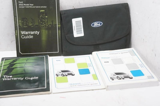 2012 Ford Transit Connect Owner's Guide Book Set with Case - Alshned Auto Parts