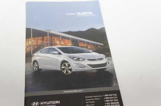 2016 Hyundai Elantra Owner's Manual Book Set with Case VA6384 - Alshned Auto Parts