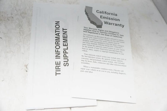 2013 Dodge Charger User's Guide Book with Case - Alshned Auto Parts