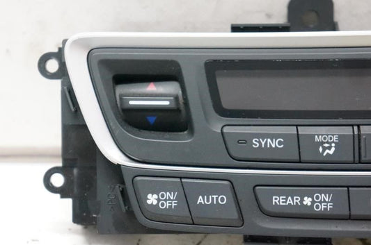 2016 Honda Pilot AC Heater Temperature Climate Control 79600TG7A611M1 OEM - Alshned Auto Parts
