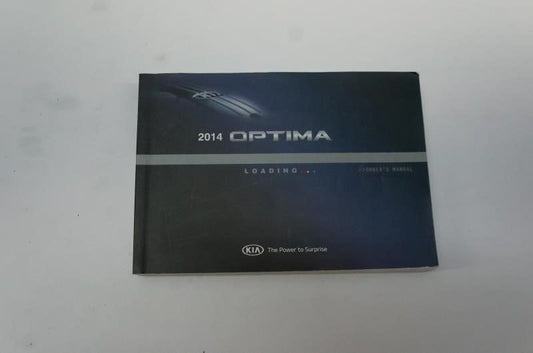 2014 KIA OPTIMA Owner's Manual Book Case Warranty and consumer A4CO-EU43G OEM - Alshned Auto Parts