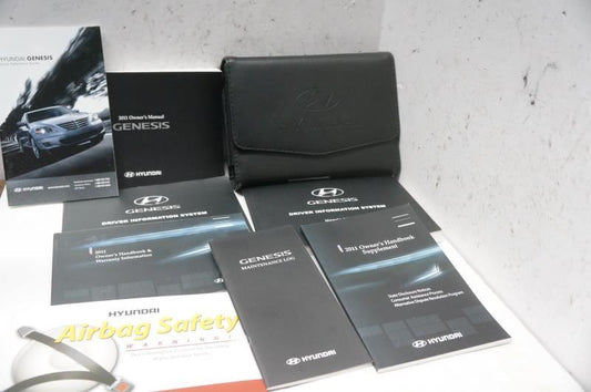 2011 Hyundai Genesis Owner's Manual Book Set with Case - Alshned Auto Parts