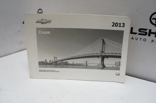 2013 Chevrolet Cruze Owner's Manual - Alshned Auto Parts