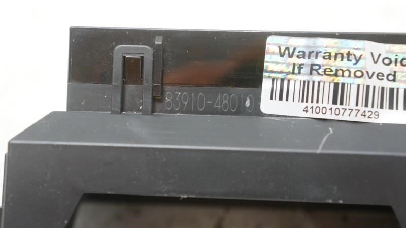 2011 Toyota Highlander Digital Clock Display 83910-48010 OEM - Alshned Auto Parts