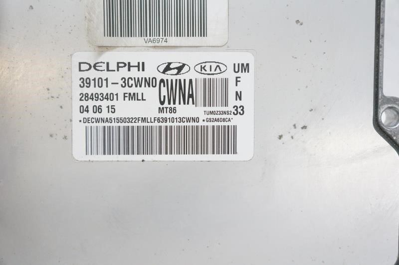 16-17 Kia Sorento 3.3L Engine Computer Control Module ECU ECM 39101-3CWN0 OEM - Alshned Auto Parts