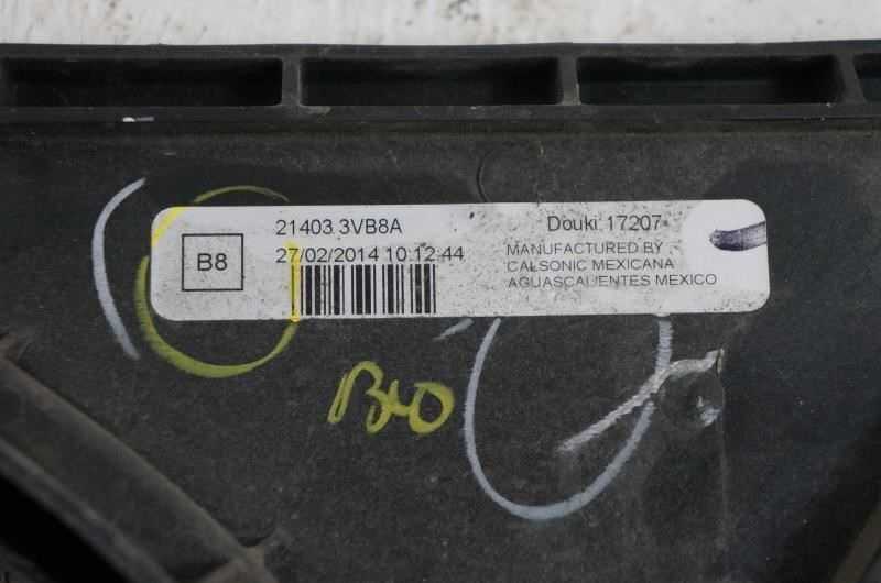 2015 Nissan Versa S 1.6L Radiator Cooling Fan Motor Assembly 21403 3VB8A OEM - Alshned Auto Parts