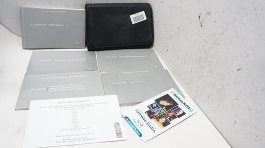 2014 Infiniti Q50 Owner's Manual Book Set with Case - Alshned Auto Parts