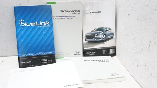 2016 Hyundai Sonata Hybrid Quick Reference Guide & Car Multimedia System Manual - Alshned Auto Parts