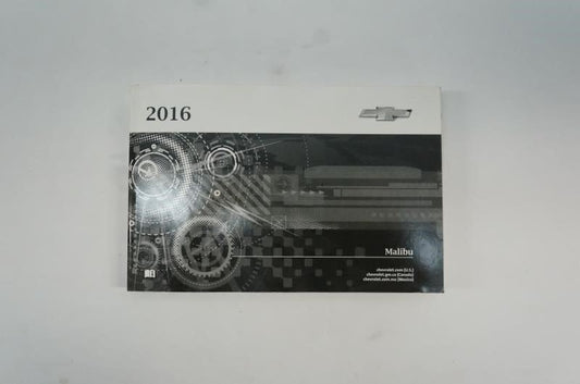 *READ* *AS IS* 2016 Chevrolet Malibu Owner's Manual Book - Alshned Auto Parts